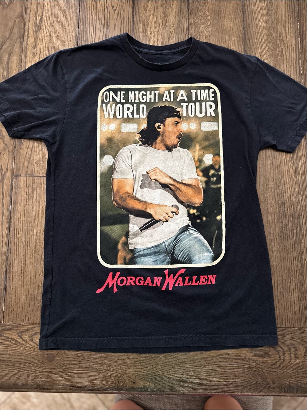 Morgan Wallen “One Night At A Time World Tour” Black Graphic Tee